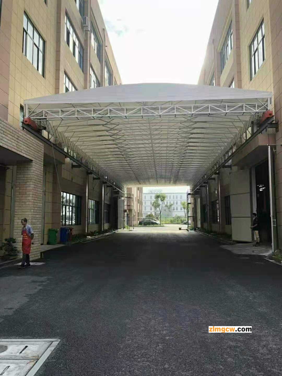 膜篷仓储防雨推拉棚 户外大型活动雨棚图2
