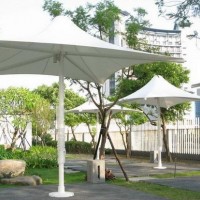 公园景区膜结构景观遮阳伞